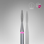 Flamme pointue diamant (rose/rouge) 41P  016’8