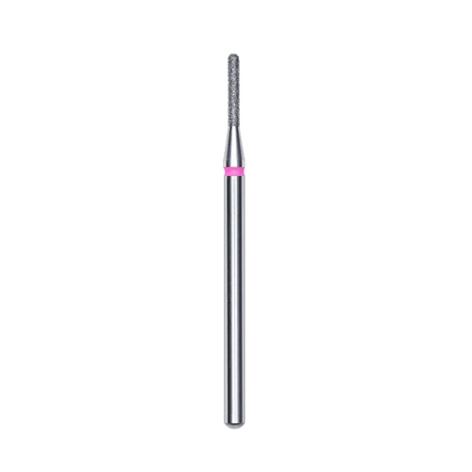 Cilinder rond diamant (roze/rood) 3P  014’8 (D 1,4 mm, L 8 mm)