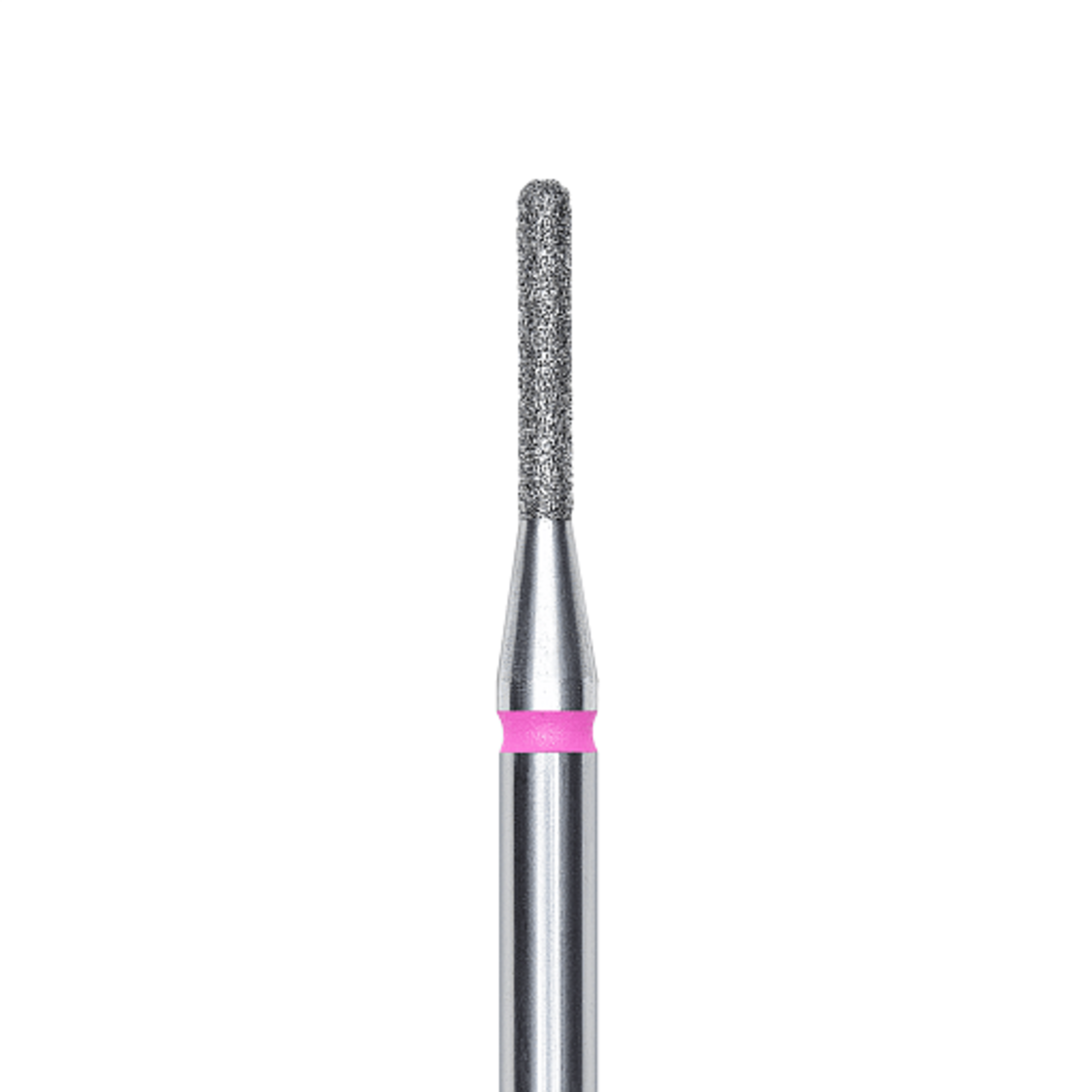 Cylindre bout arrondi diamant (rose/rouge) 3P  014’8 (D 1,4 mm, L 8 mm)