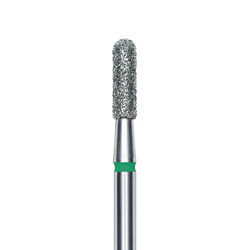 Cylindre bout arrondi diamant (turquoise/vert) 3T  023’8 (D 2,3 mm, L 8 mm)