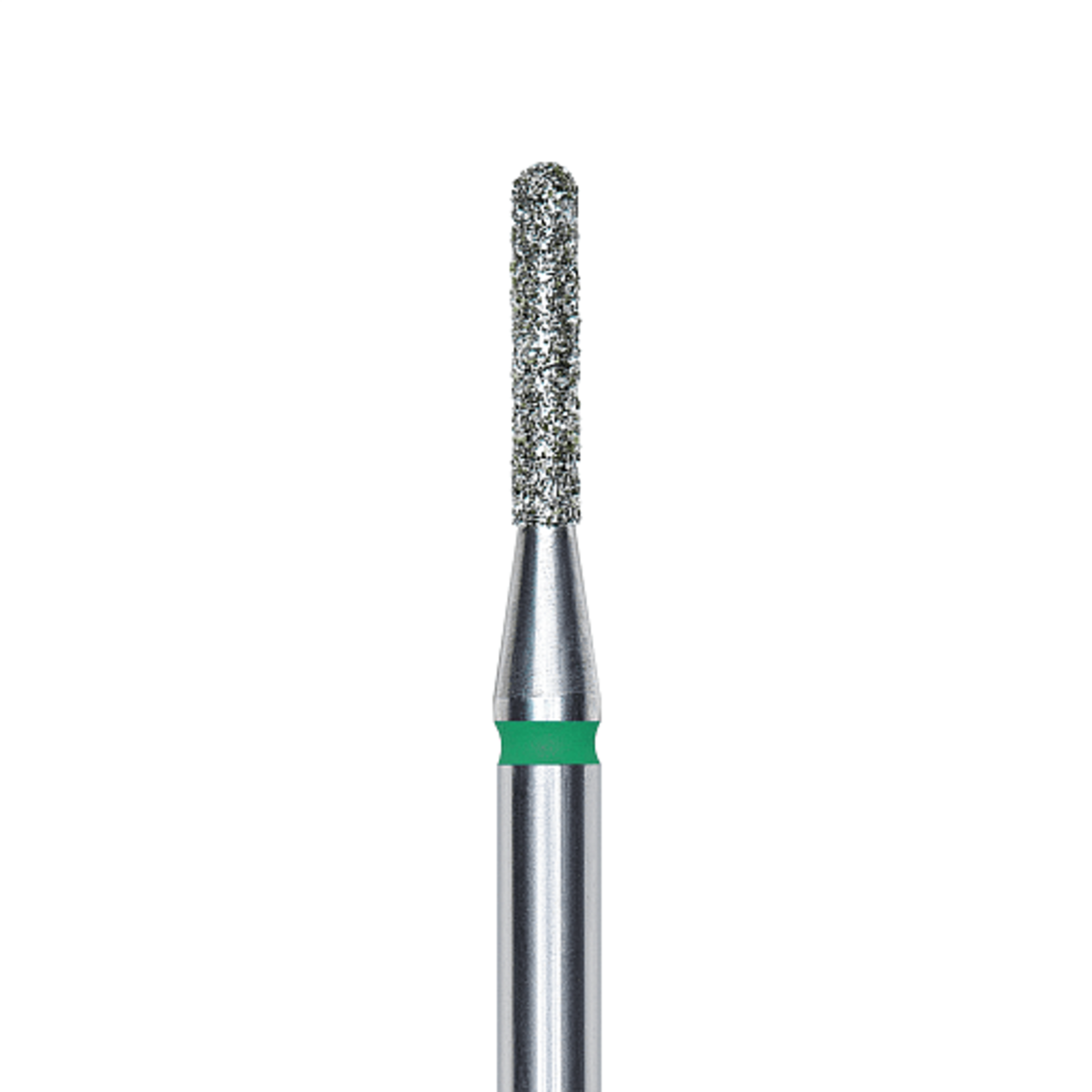 Cylindre bout arondi diamant (turquoise/vert) 3T  014’8 (D 1,4 mm, L 8 mm)