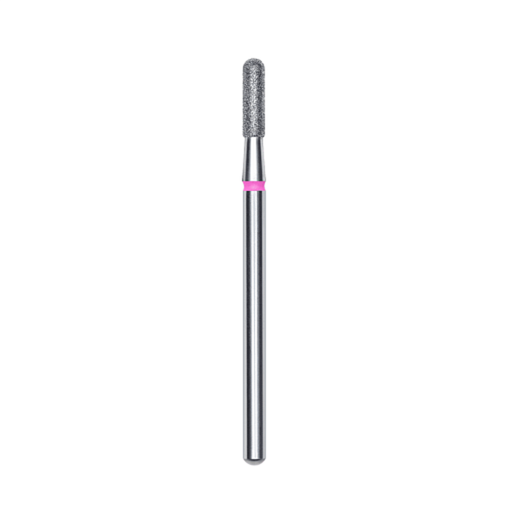 Cilinder rond diamant (roze/rood) 3P  023’8 (D 2,3 mm, L 8 mm)
