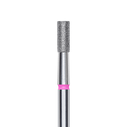 Cylindre diamant (rose/rouge) 31P  025’6 (D 2,5 mm, L 6 mm)