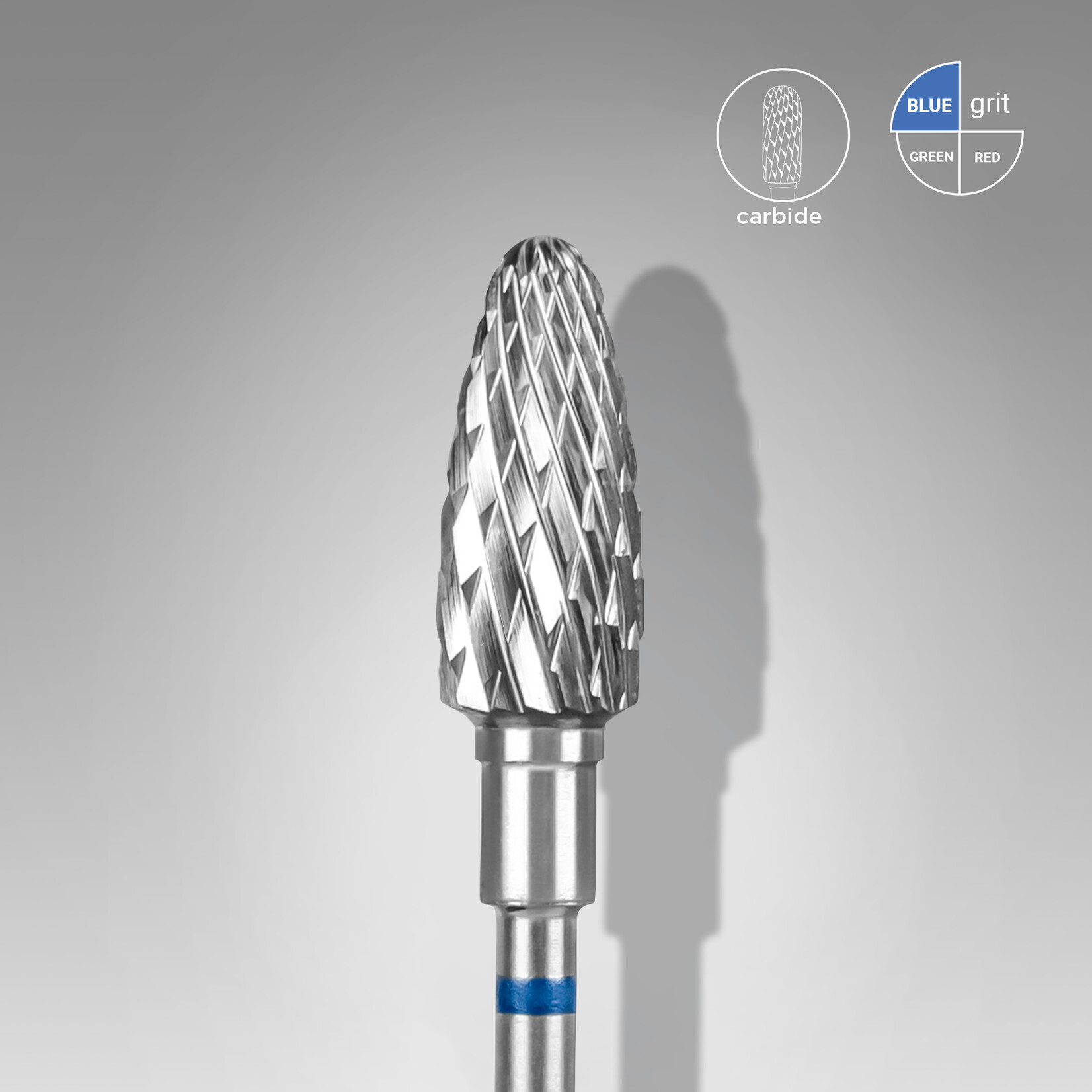 Maïs carbuur (blauw) FC 8B 060”14 (D 6 mm L 14 mm)