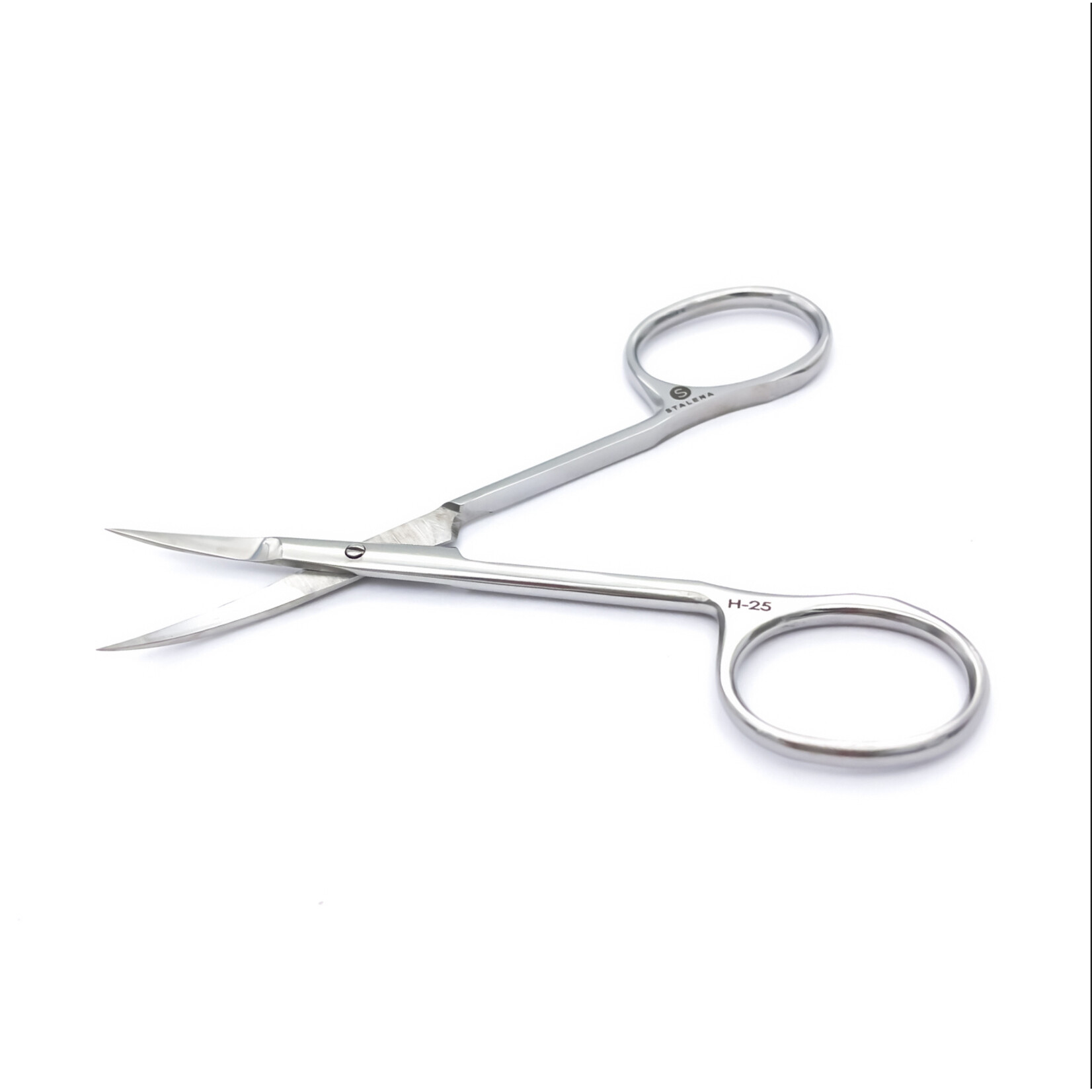 STALENA H-25 Ciseaux à cuticules pour gaucher, longs et fins – 30 mm
