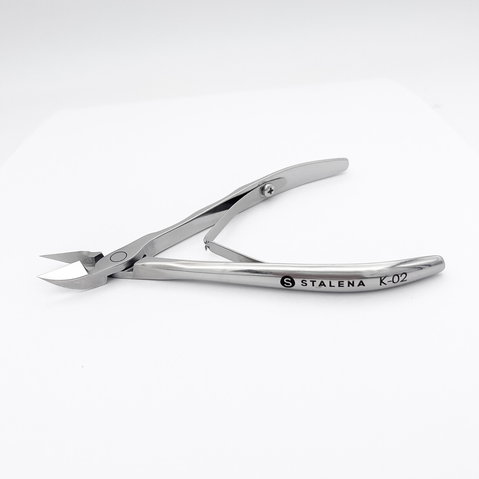 STALENA K-02 Pince à peau grande avec poignée ergonomique, 14mm