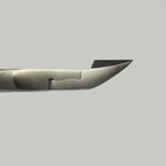 STALENA Pince à peau grande avec poignée ergonomique K-01 (12mm)