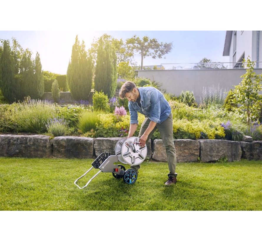 huiswerk maken Beringstraat nooit Gardena Slangenwagen AquaRoll M Metal Set - Twinckels.com