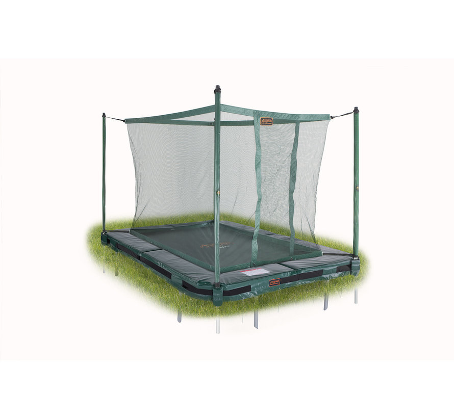 Rechthoekige trampoline ingraven? Kies voor de Pro-Line Inground 275x190 cm