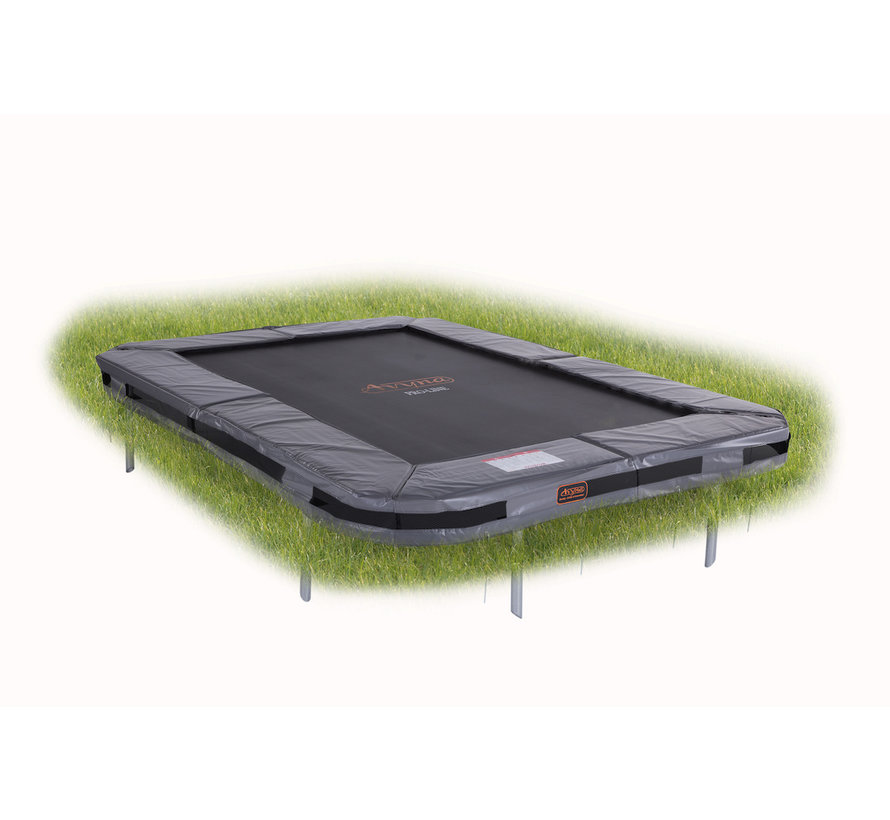 Rechthoekige trampoline ingraven? Kies voor de Pro-Line Inground 215x155 cm