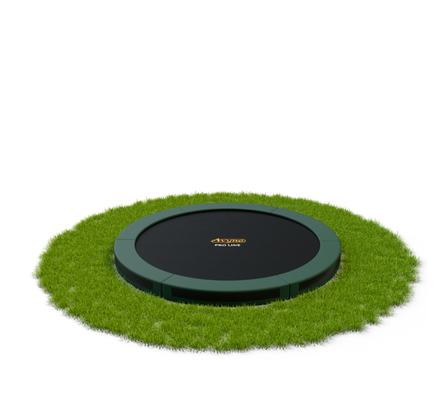 De ideale trampoline voor in de grond, Inground : de Avyna Pro-Line van Ø 305 cm