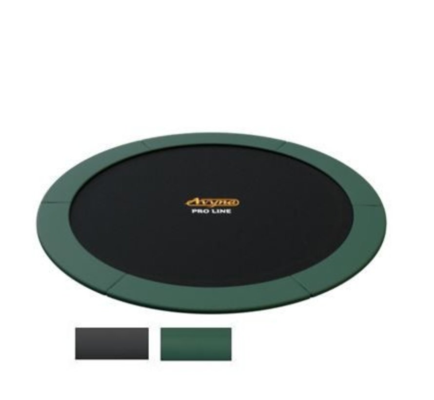 Ronde trampoline | Avyna Pro-Line FlatLevel Ã˜ 430 cm Groen