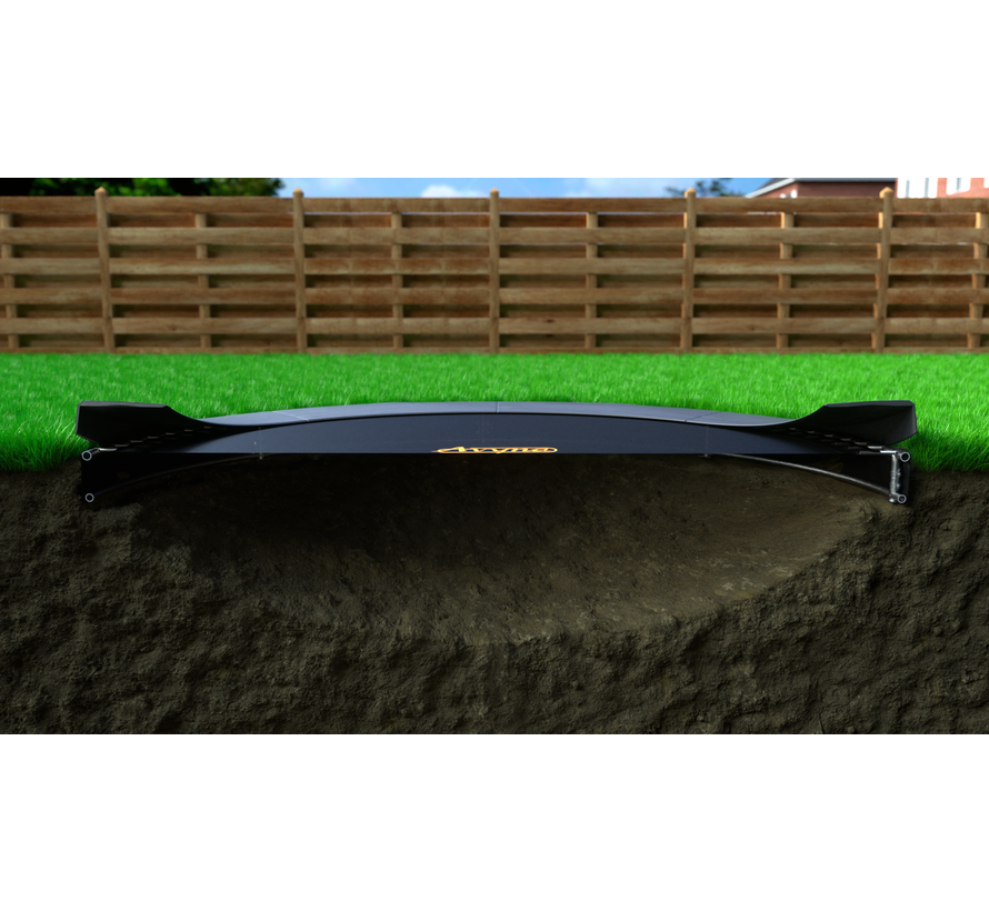 Ronde trampoline | Avyna Pro-Line FlatLevel Ã˜ 365 cm Groen