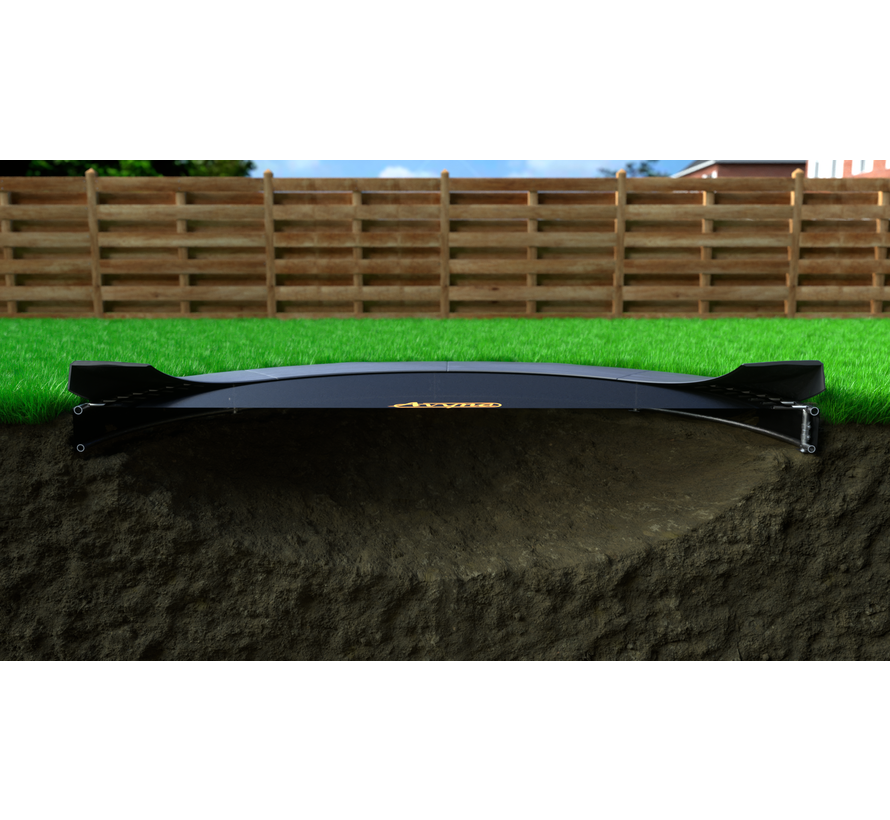 Ronde trampoline | Avyna Pro-Line FlatLevel Ã˜ 245 cm Groen