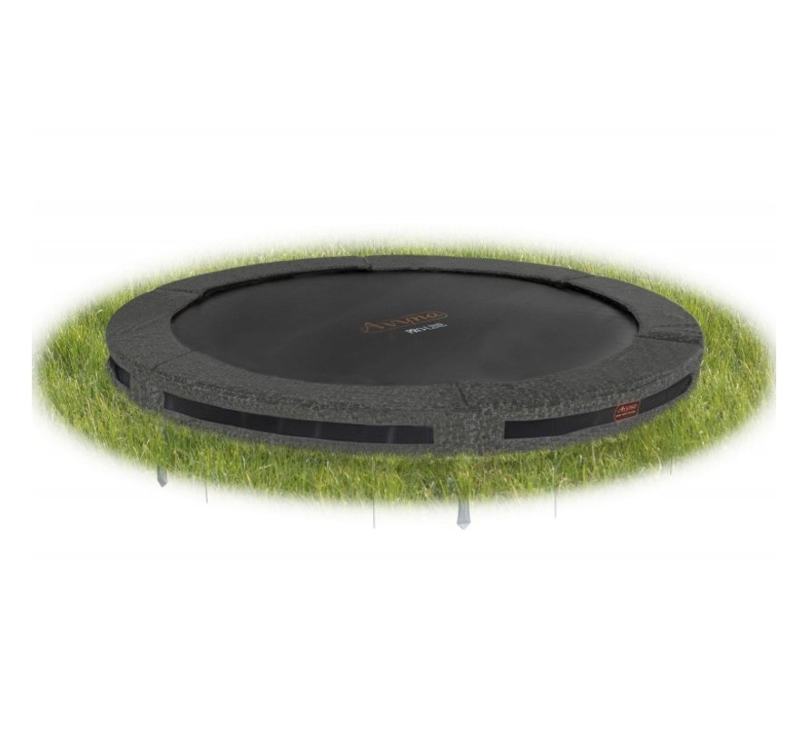 De ideale trampoline voor in de grond, Inground : de Avyna Pro-Line van Ø 430 cm