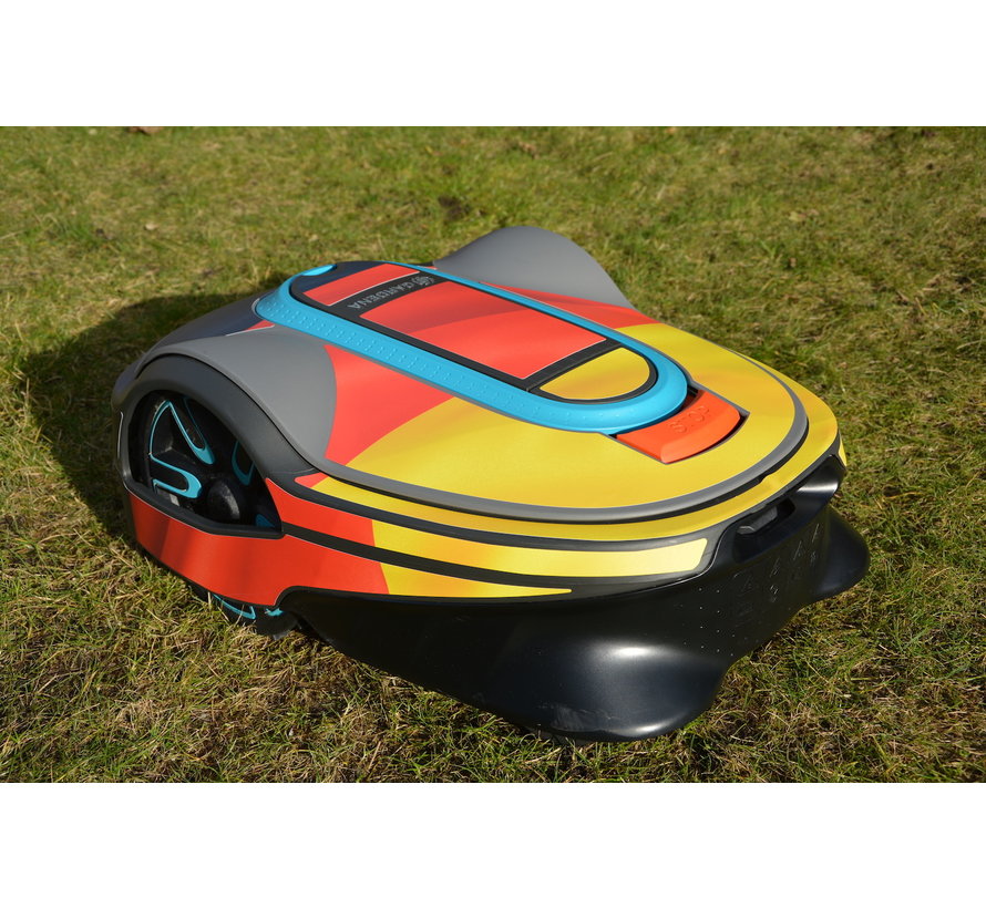 Twinckels Outfit for the Gardena Robotic Lawnmower - German Flag