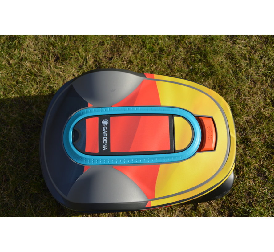 Twinckels Outfit for the Gardena Robotic Lawnmower - German Flag