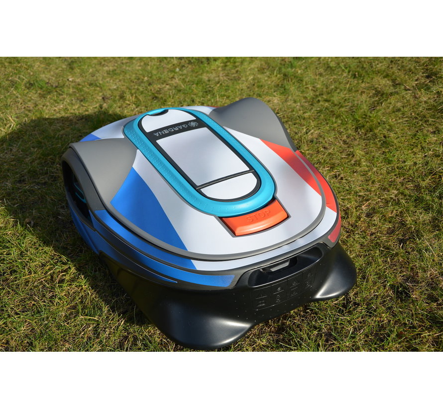 Twinckels Outfit for the Gardena Robotic Lawnmower - French Flag