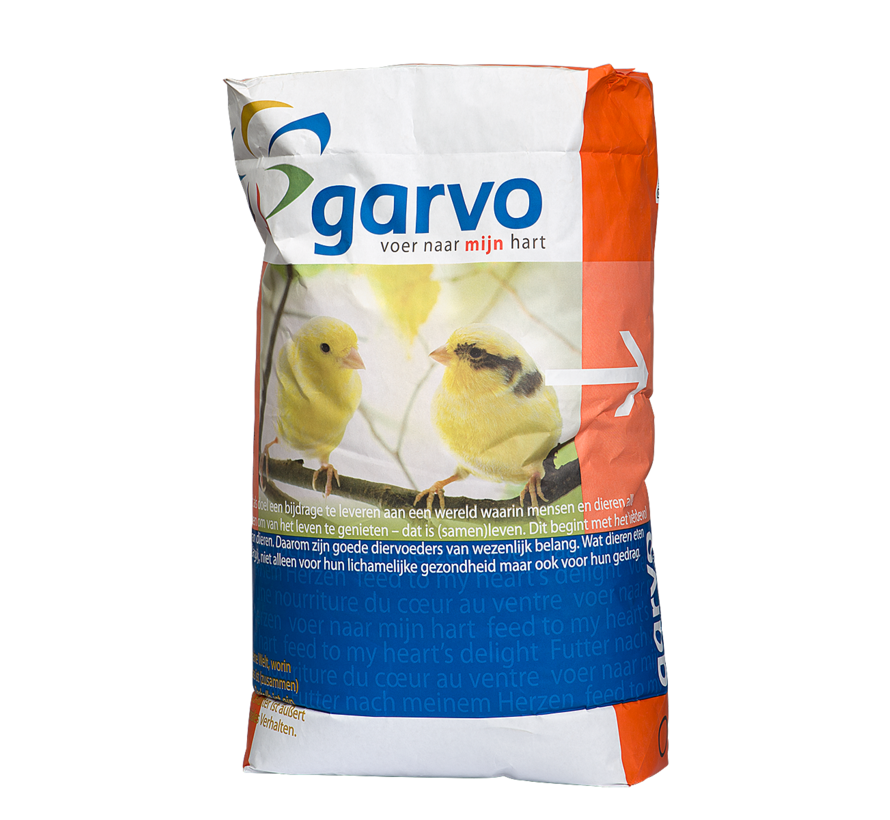 Garvo Kanarie Zonder Raap 20 KG