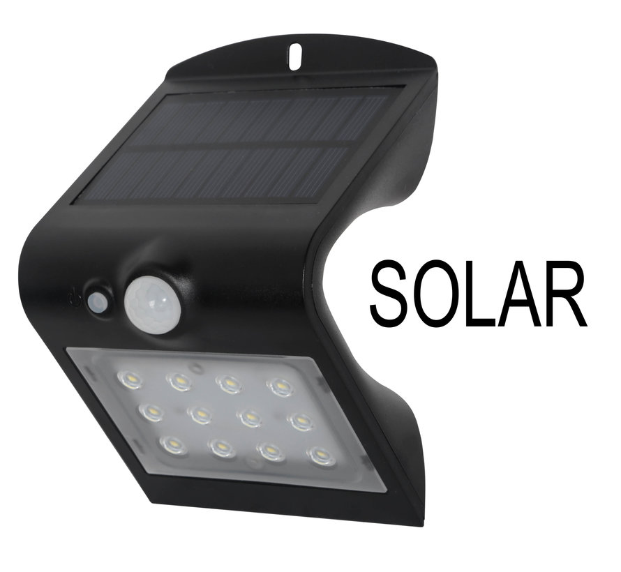 Franssen Solar Gevelarmatuur Fin-Motion 3.2W