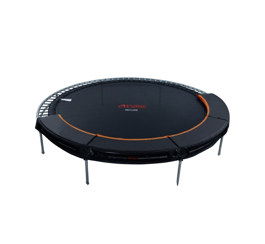 InGround Trampoline Zwart Combi | Avyna