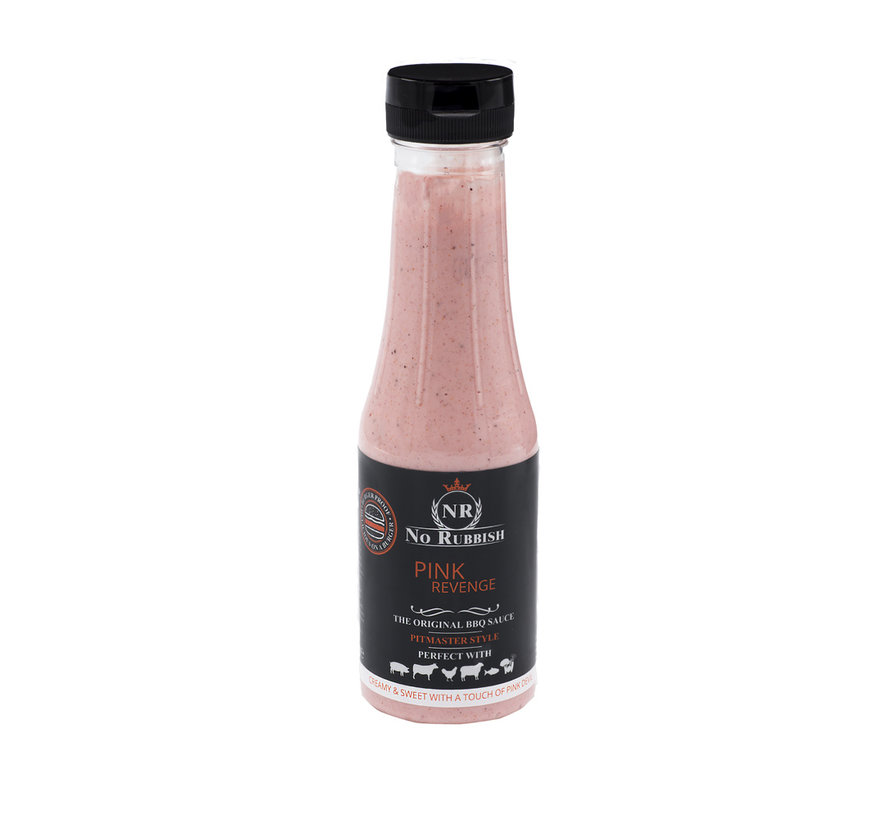 BBQ Rub & Kook Barbecue Saus Pink Revenge