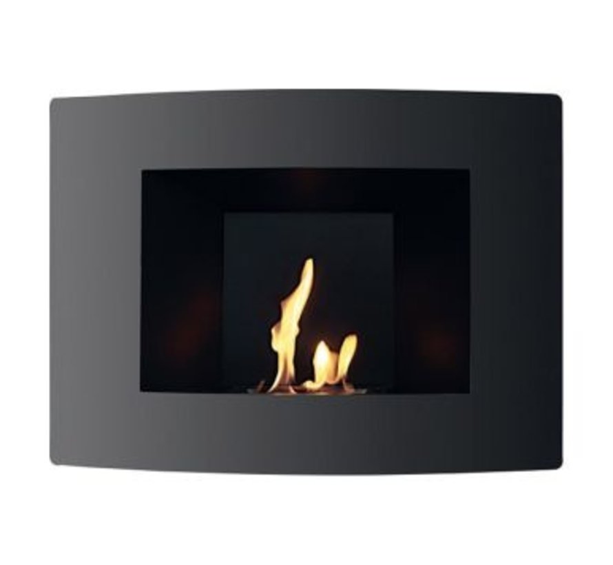 Tenderflame Wall 180 - Black/Steel