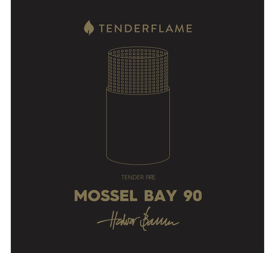 Tenderflame Mossel Bay 90 - Black/Steel