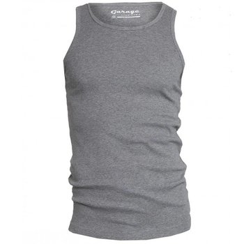 Garage Singlet 1-pack Semi Body Fit Ronde Hals Grijs Mel. (0401N)