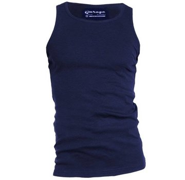 Garage Singlet 1-pack Semi Body Fit Ronde Hals Navy (0401N)