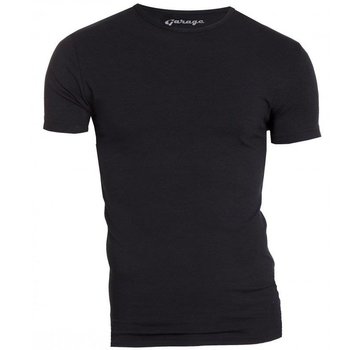 Garage T-shirt 1-pack Body Fit Ronde Hals Zwart (0201N)