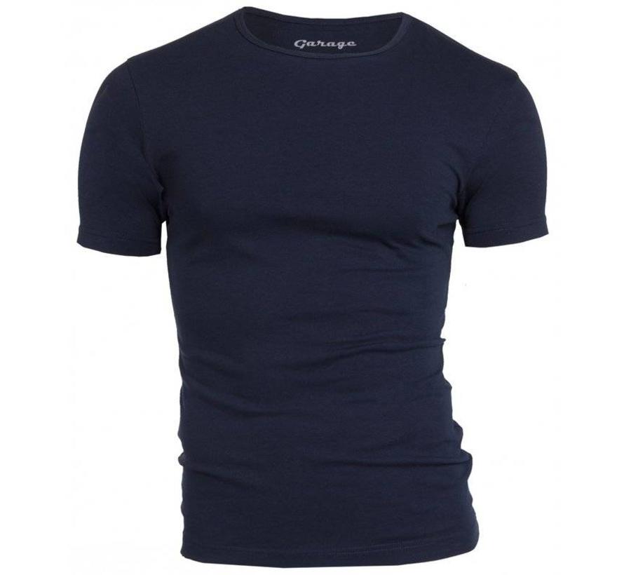 T-shirt 1-pack Body Fit Ronde Hals Navy (0201N)