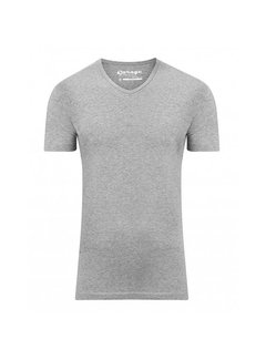 Garage T-shirt 1-pack Body Fit V-hals Grijs (0202)