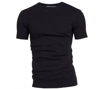 Garage t-shirt 1pack semi body fit ronde hals zwart (0301N)
