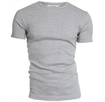 Garage T-shirt 1-pack Semi Body Fit Ronde Hals Grijs Mel. (0301N)