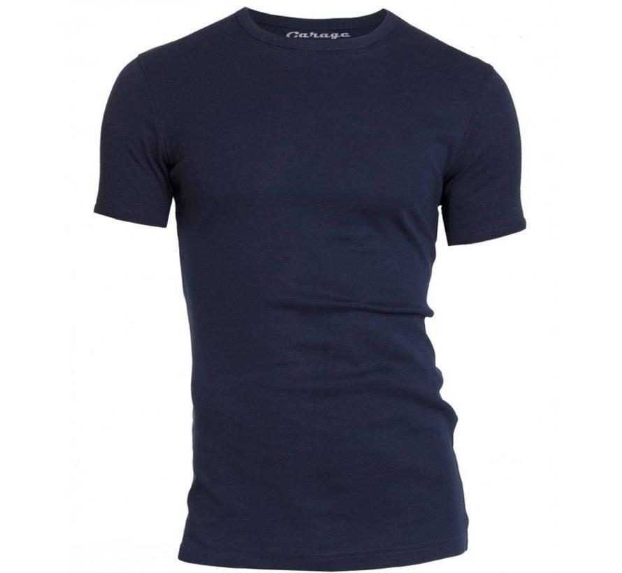 T-shirt 1-pack Semi Body Fit Ronde Hals Navy (0301N)