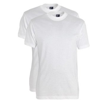 Alan Red T-shirt Virginia 2Pack Ronde Hals Wit (3129)N