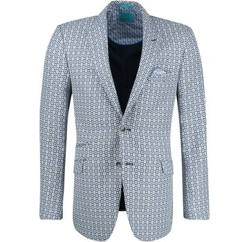 colbert print blauw (7.71.872.825 - 61)