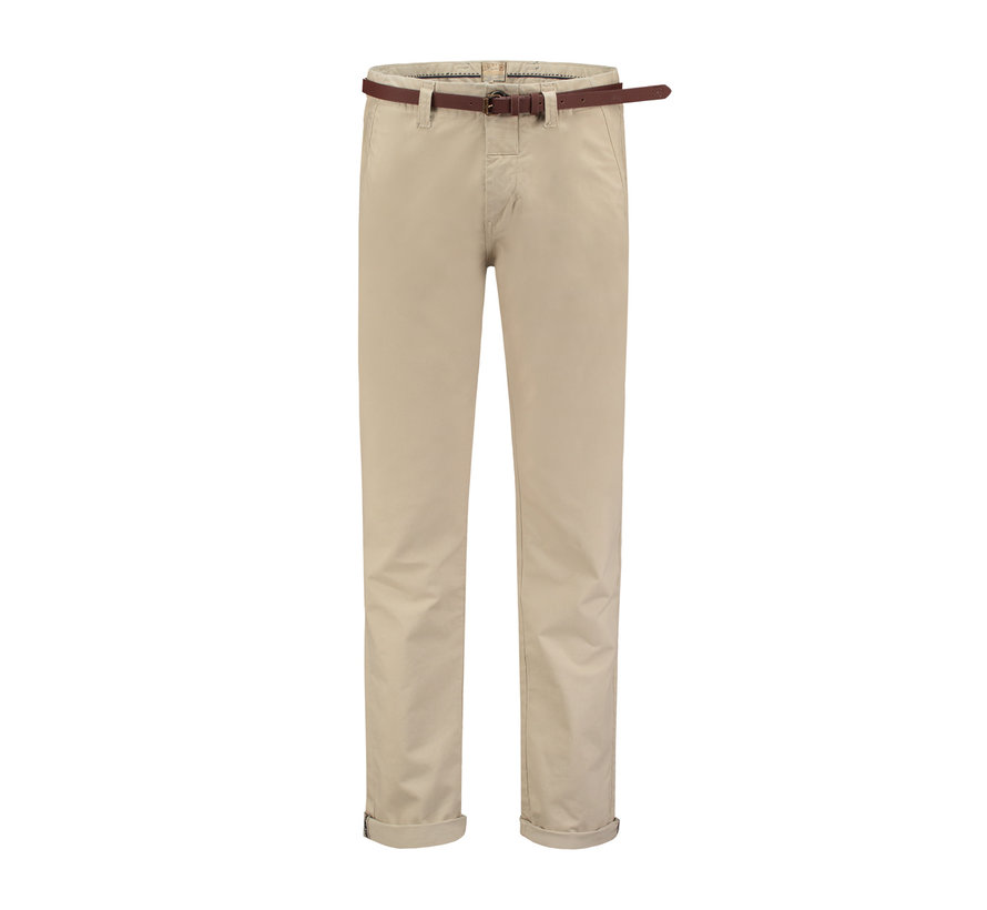 Chino Presley Beige met Riem (501146-NOS - 251)N