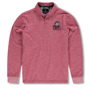 Lange Mouw Polo Red (19GN204 - 687)