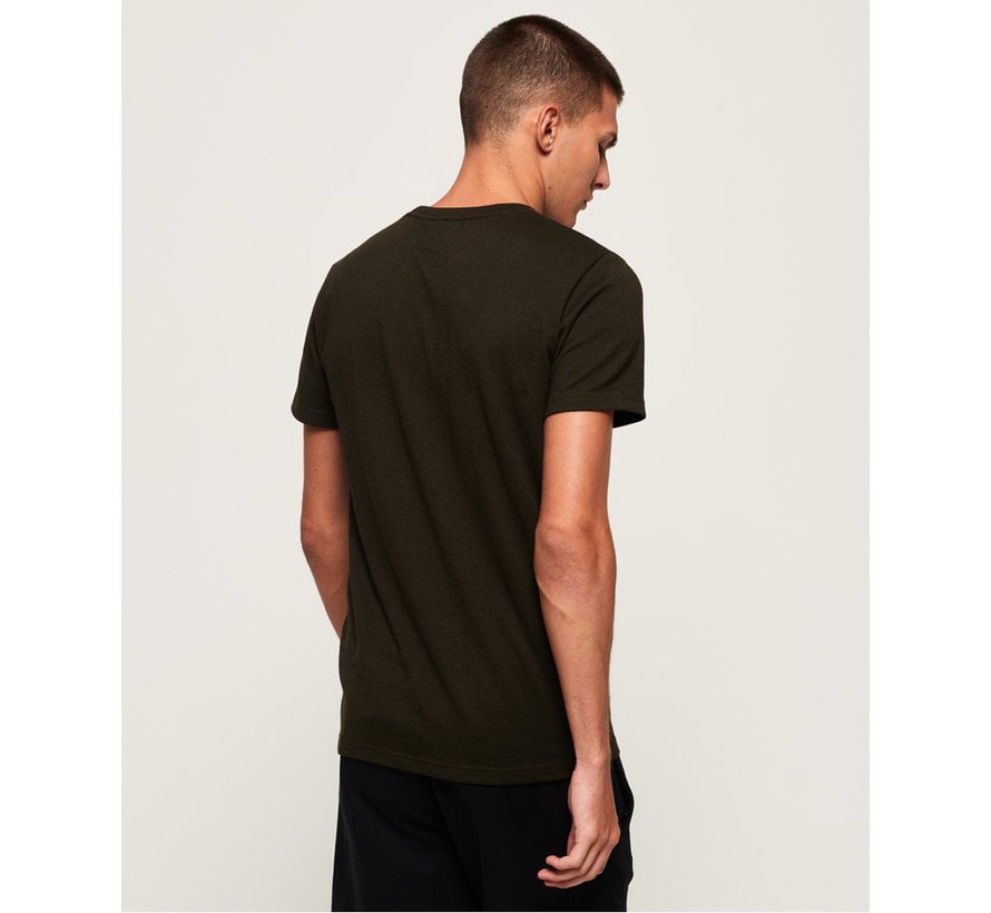 T-Shirt Embossed Tee Albarn Khaki Green (M1000033B - Q6P)