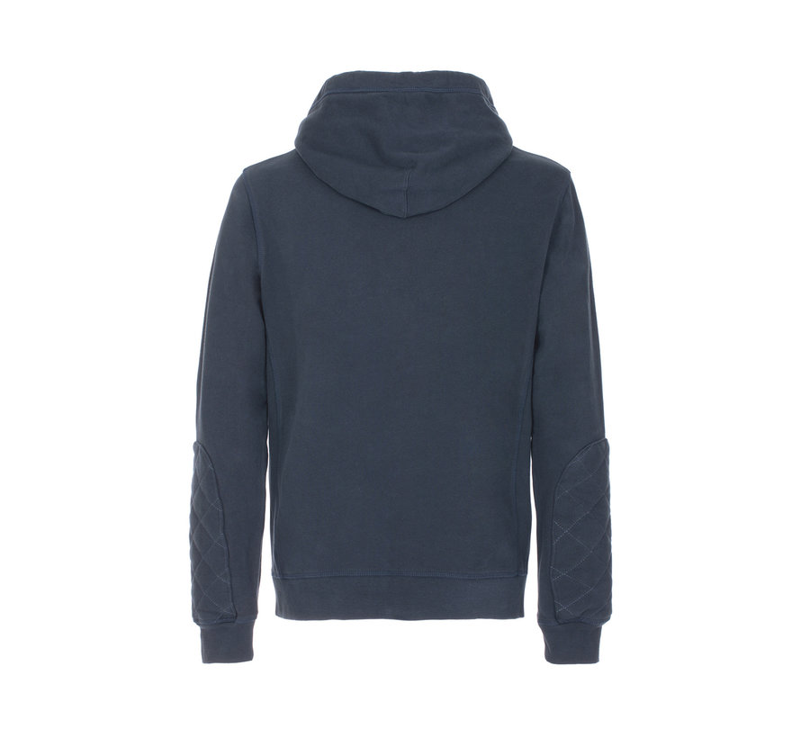 Hooded Sweater Blue Opdruk (FM19W08FC - 684)