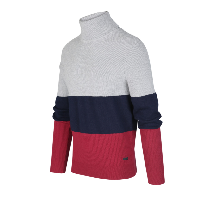 Coltrui 3-color Grijs/Navy/Rood (KBIW19 - M21 - Grey)