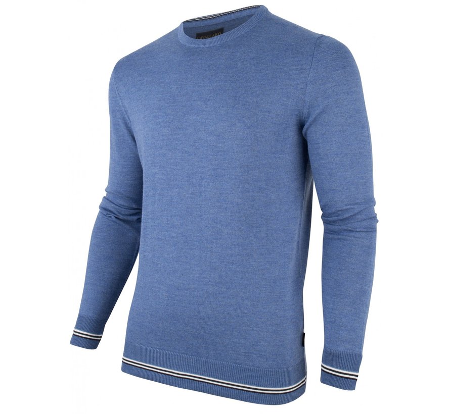 Pullover Romagno Ronde Hals Licht Blauw (1895005 - 61000)