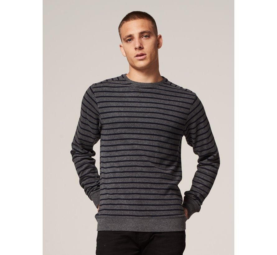 Crewneck Super Soft Sweater Grey Melange (211262 - 830)