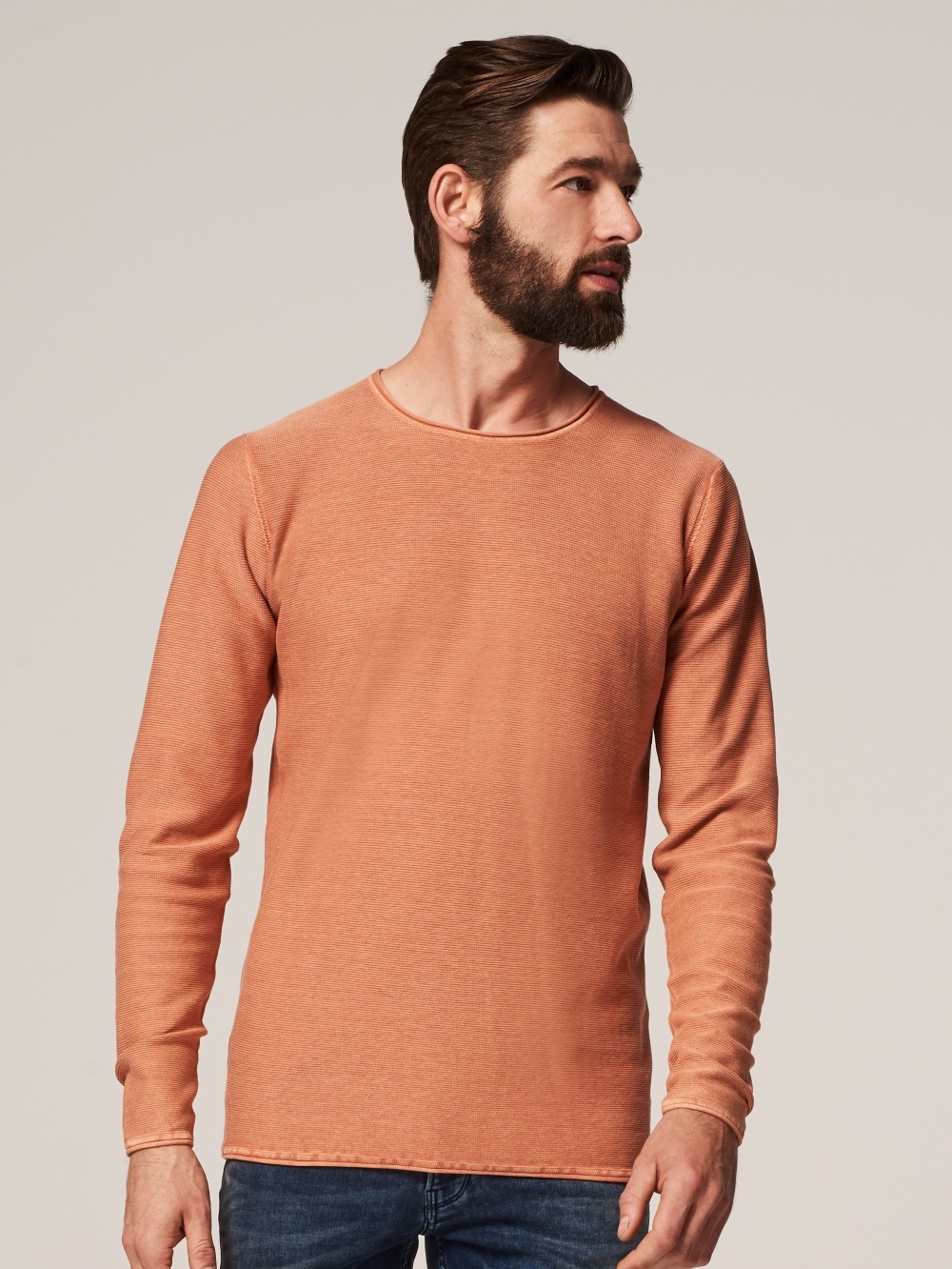 Dstrezzed Cooper Crew Acid Stripe Orange   XL Dstrezzed