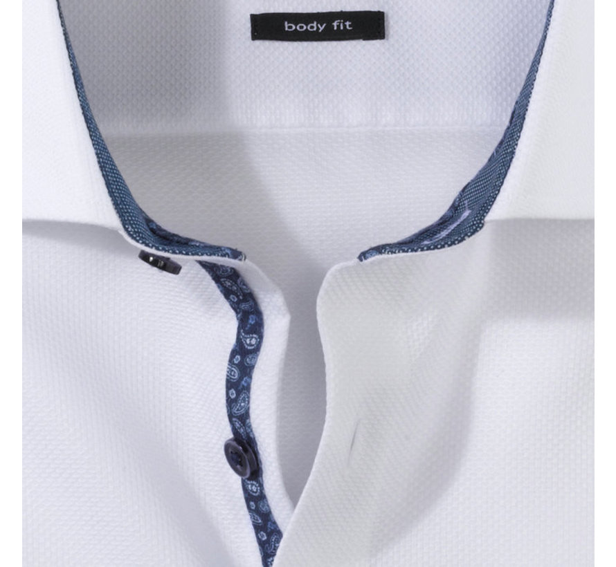 Overhemd Level 5 Body Fit Wit (2106 54 00)