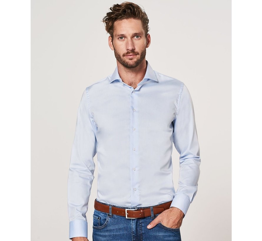 Strijkvrij Overhemd Slim Fit Licht Blauw (PP0H0A002)N