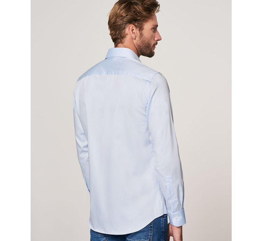 Strijkvrij Overhemd Slim Fit Licht Blauw (PP0H0A002)N