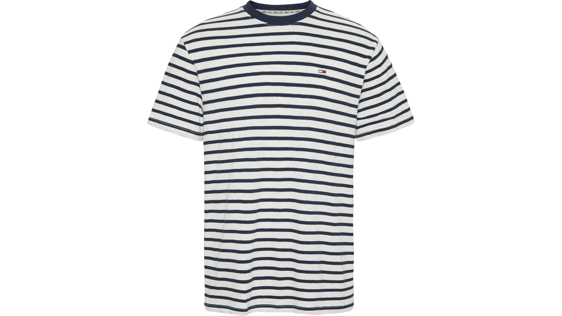 Super Tommy Hilfiger T-shirt Navy Blauw/Wit Gestreept (DM0DM07808 - 0ZE ZW-95